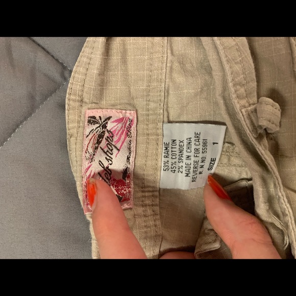 Thrifted Tan Shorts - Picture 3 of 3